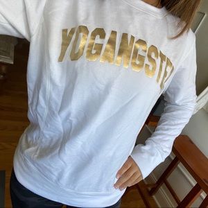 “Yogangster” sweatshirt